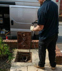 Blocked drains in Charlton